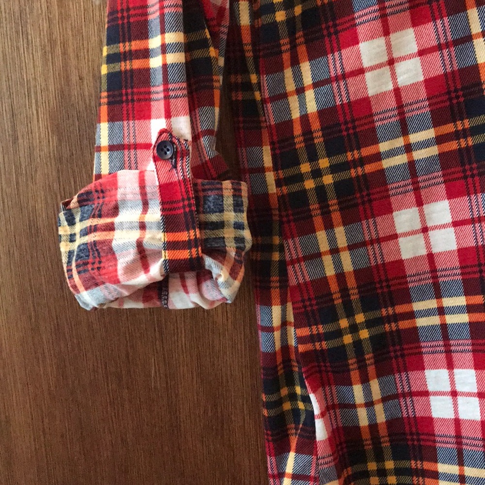 Plaid Button Down - image 2